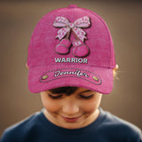 Warrior - Personalized Breast Cancer Awareness Classic Cap