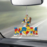 I'm His Voice - Personalized Autism Awareness Car Ornament