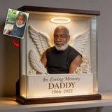 In Loving Memory - Personalized Memorial Custom Shaped Acrylic Plaque