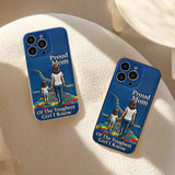 Proud Dad Of The Toughest Boy I Know - Personalized Autism Awareness 3D Embossed Leather Phone Case
