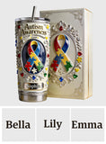 Accept Understand Love - Personalized Autism Awareness Tumbler