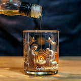 Moment de la Nativité - Verre à whisky chrétien personnalisé