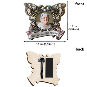 Always With You - Personalized Memorial Shaped Car Visor Clip
