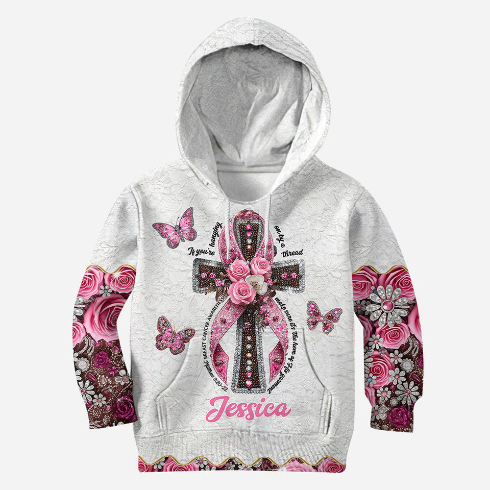 Faith Hope Love - Personalized Breast Cancer Awareness All Over Shirt