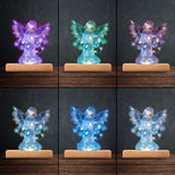 À la mémoire de - Plaque commémorative personnalisée avec socle lumineux