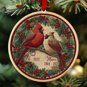 Heaven Is A Beautiful Place - Personalized Memorial Ornament