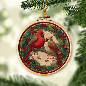 Heaven Is A Beautiful Place - Personalized Memorial Ornament