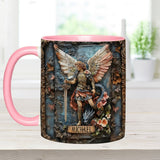 Archangel Michael - Personalized Christian Accent Mug
