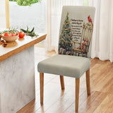 Ensemble de housses de chaises commémoratives personnalisées « Christmas In Heaven Cardinal »