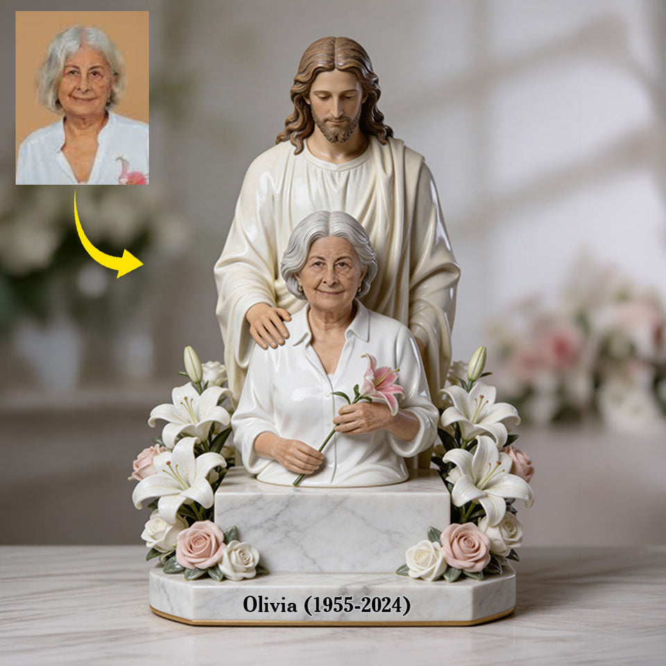 Memorial Gift For Lost Of Loved Ones - Personalized Memorial Custom Shaped Acrylic Plaque