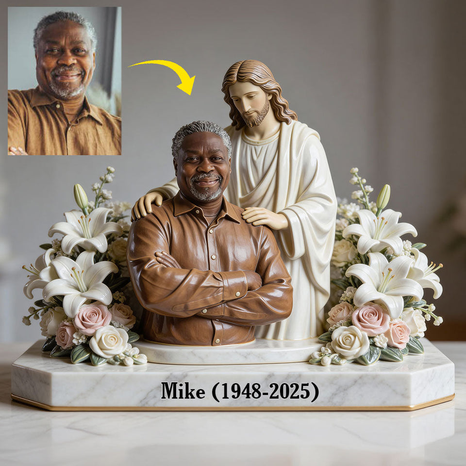 Memorial Gift For Lost Of Loved Ones - Personalized Memorial Custom Shaped Acrylic Plaque