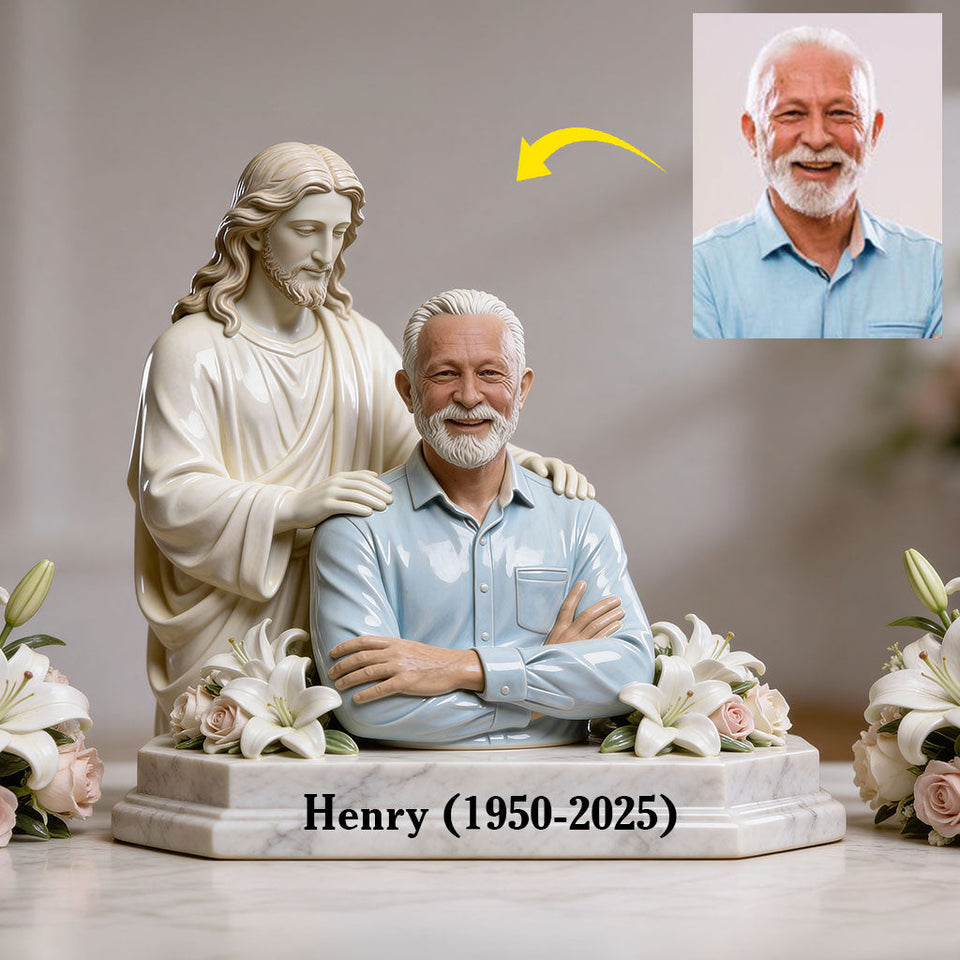 Memorial Gift For Lost Of Loved Ones - Personalized Memorial Custom Shaped Acrylic Plaque