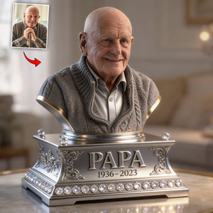 Memorial Statue - Personalized Memorial Custom Shaped Acrylic Plaque