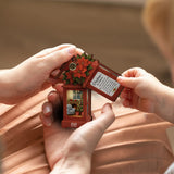 Christmas In Heaven - In Loving Memorial - Personalized Memorial Flip Ornament