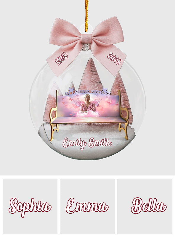 In Loving Memory - Personalized Memorial Ornament