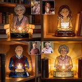 Eternal Glow Memory Candle - Personalized Memorial Candle Holder Sign