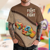 His/ Her Fight Is My Fight - Personalized Autism Awareness All Over Shirt
