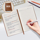 Letter To Heaven - Personalized Memorial Leather Journal