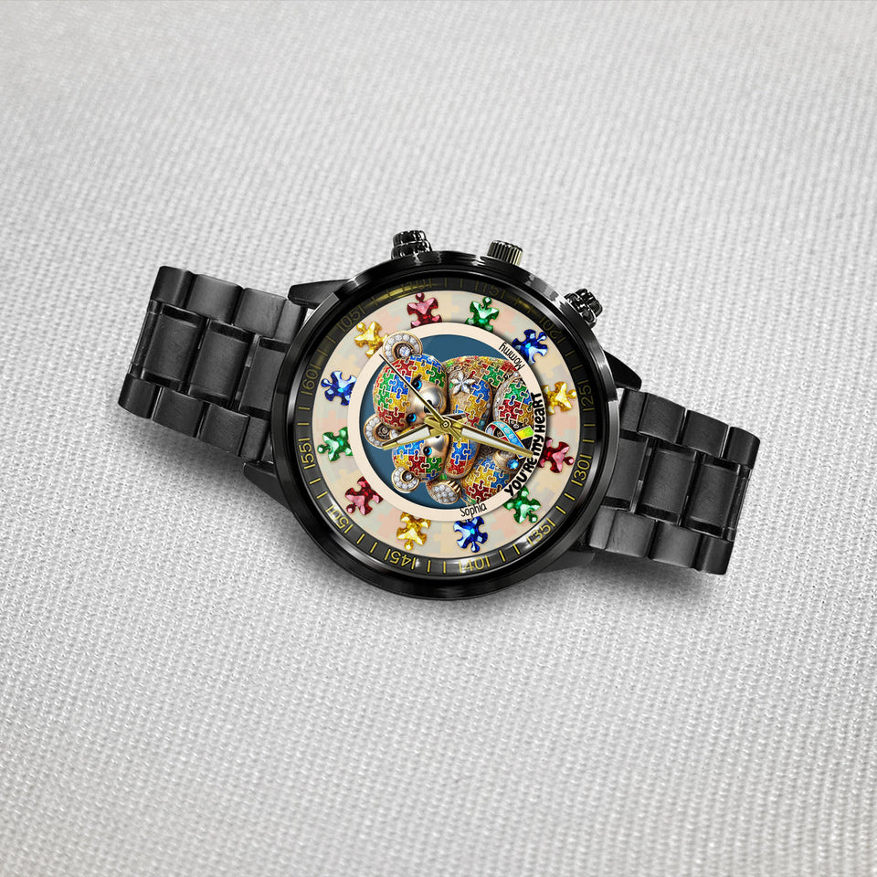 You Are My Heart - Personalized Autism Awareness Hand Watch