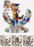 Custom Any Photo - Personalized Autism Awareness Custom Shaped Acrylic Plaque