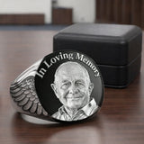 In Loving Memory - Personalized Memorial Signet Ring
