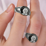 In Loving Memory - Personalized Memorial Signet Ring
