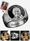 In Loving Memory - Personalized Memorial Signet Ring