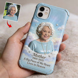 Custom Any Photo - A Big Piece Of My Heart - Personalized Memorial Full Print Phone Case