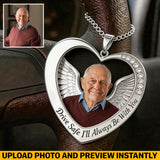 Custom From Any Photo, Car Interior Decoration, Steering Wheel Rosary Charm - Personalized Memorial Bracelet With Charms
