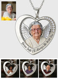 Custom From Any Photo, Car Interior Decoration, Steering Wheel Rosary Charm - Personalized Memorial Bracelet With Charms