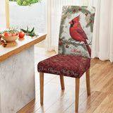 Ensemble de housses de chaises commémoratives personnalisées « Cardinals, je suis toujours avec vous »