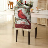 Ensemble de housses de chaises commémoratives personnalisées « Cardinals, je suis toujours avec vous »