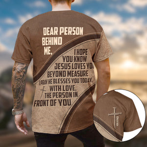 I Pray He Blesses You Today - Personalized Christian All Over Shirt