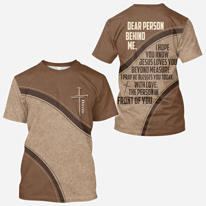 I Pray He Blesses You Today - Personalized Christian All Over Shirt