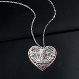 Memorial Gift, Til I See You Again - Personalized Memorial Shaped Metal Pendant Necklace