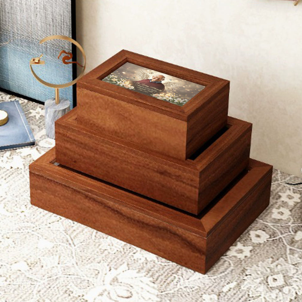 Memorial Gift - Personalized Memorial Wooden Box