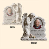 Your Wings Were Ready - Personalized Memorial Custom Shaped Acrylic Plaque