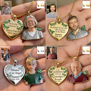 I'm Always By Your Side - Personalized Memorial Urn Pendant Necklace