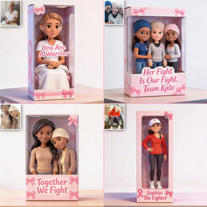 Sensibilisation au cancer du sein - Plaque acrylique personnalisée de sensibilisation au cancer du sein