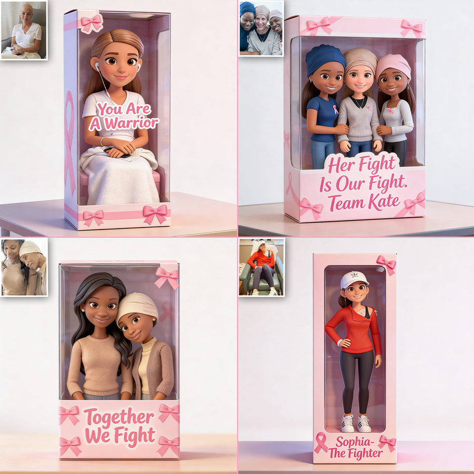 Sensibilisation au cancer du sein - Plaque acrylique personnalisée de sensibilisation au cancer du sein