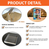 Sensibilisation à l'autisme - Plaque acrylique personnalisée de forme spéciale