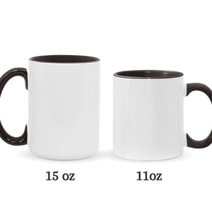 Pink Is My Signature Color - Personalized Breast Cancer Awareness Accent Mug