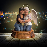 I Have An Angel In Heaven - Personalized Memorial Acrylic LED Night Light