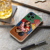 Autism Mom - Personalized Autism Awareness 3D Embossed Leather Phone Case