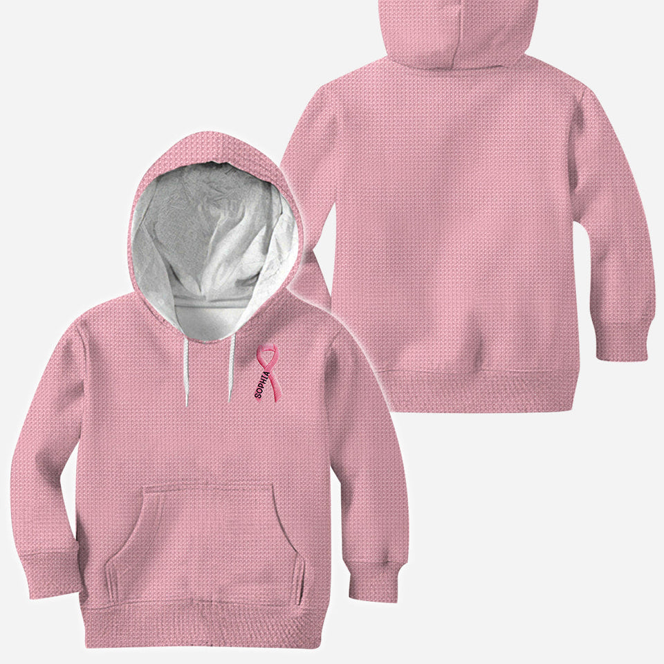 Pink Ribbon - Personalized Breast Cancer Awareness All Over Shirt