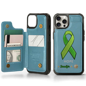 Hope - Personalized Mental Health Awareness Wallet Phone Case