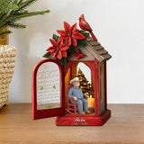 Christmas In Heaven - Personalized Memorial Custom Shaped Acrylic Plaque