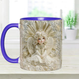 Beautiful Angel - Personalized Christian Accent Mug