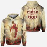 Je suis enfant de Dieu - Sweat à capuche et legging chrétiens personnalisés