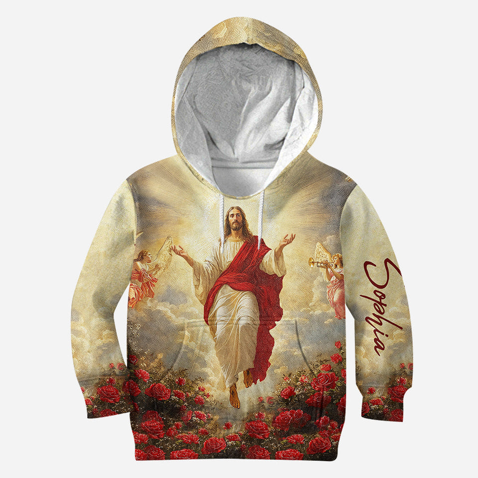 Je suis enfant de Dieu - Sweat à capuche et legging chrétiens personnalisés